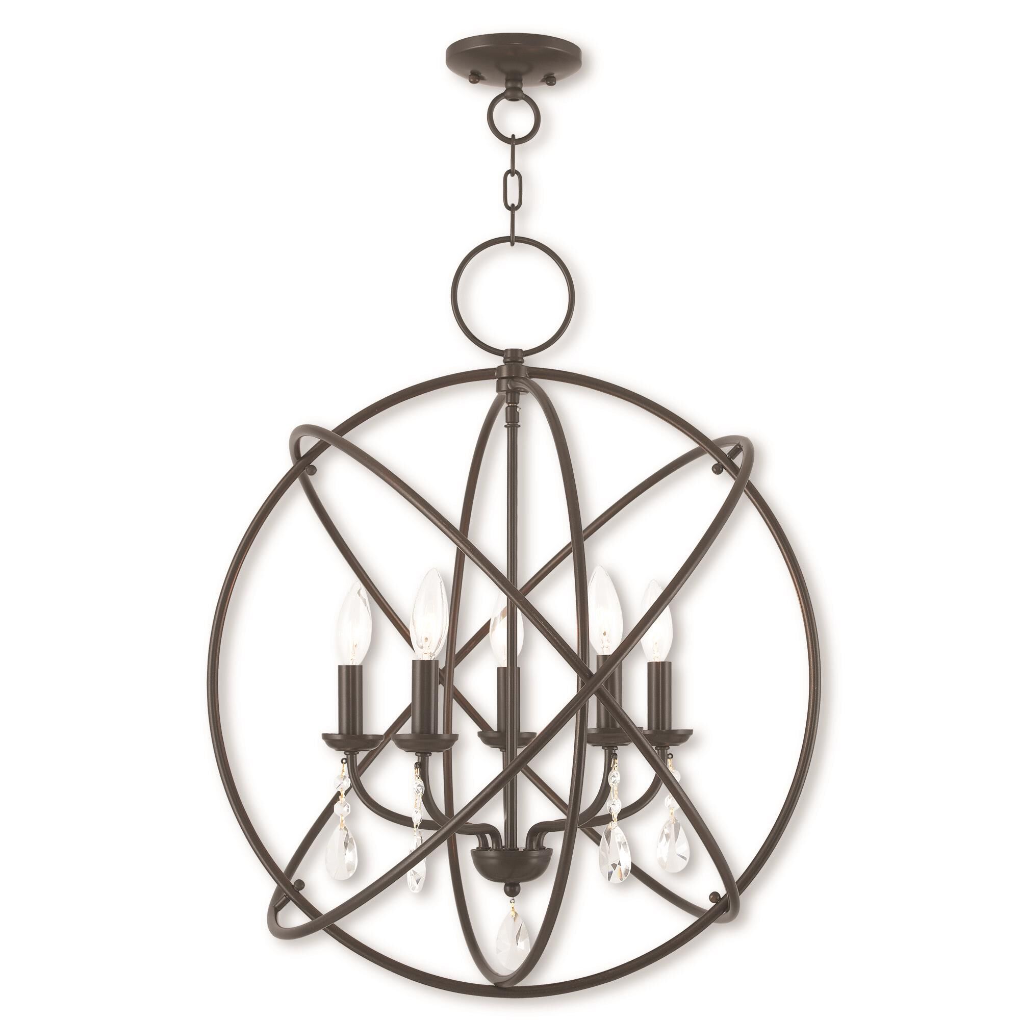 Aria 22 Inch Large Pendant by Livex Lighting